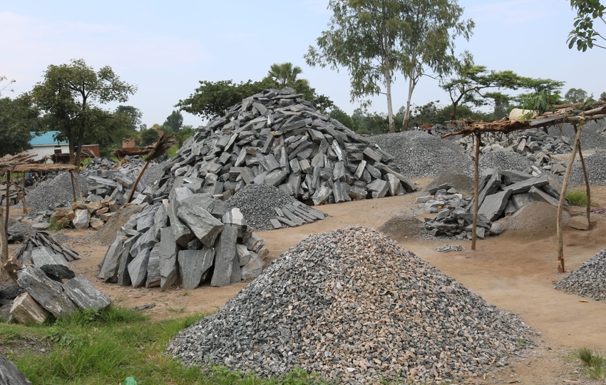 stone mining site 