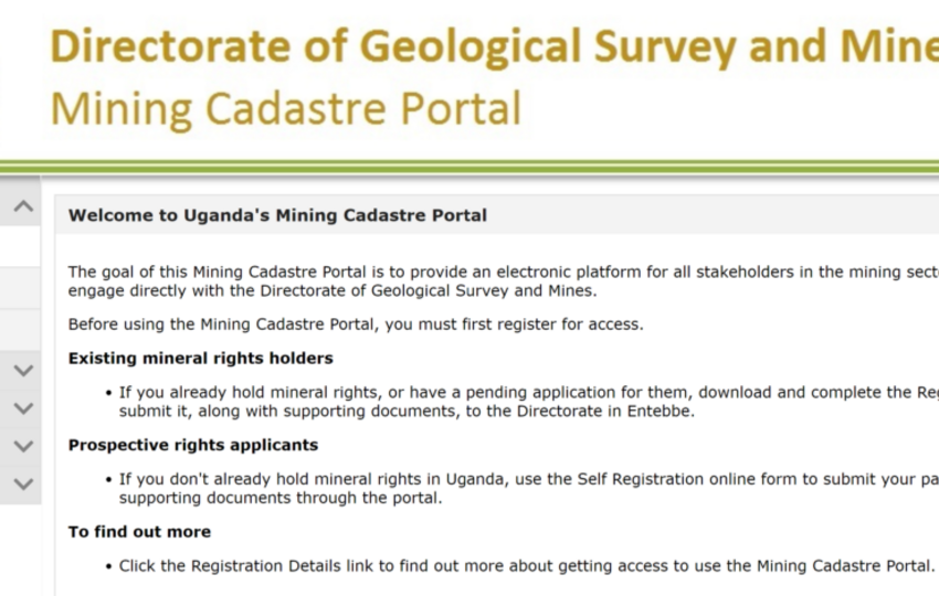 cadaster transaction portal 