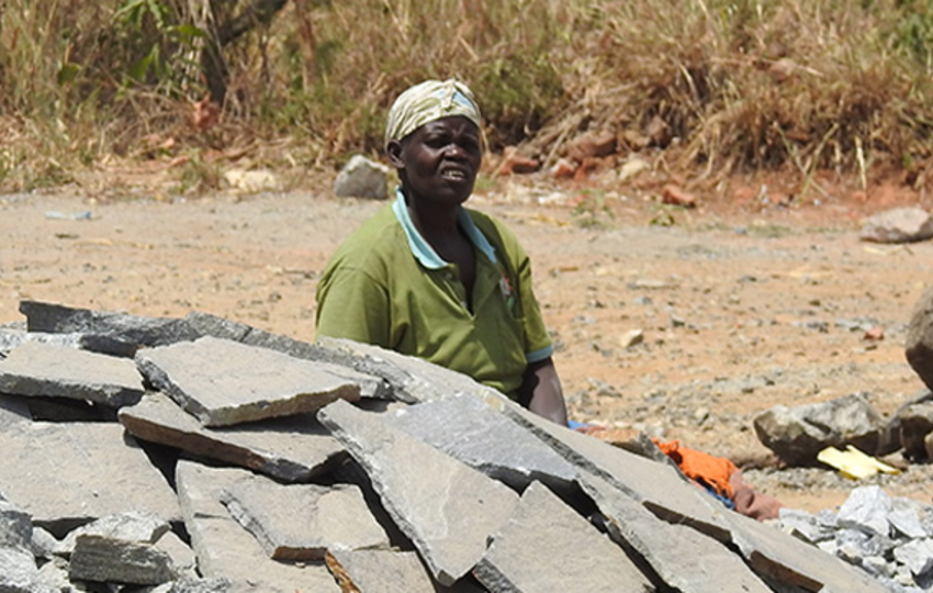 Stone quarrying 